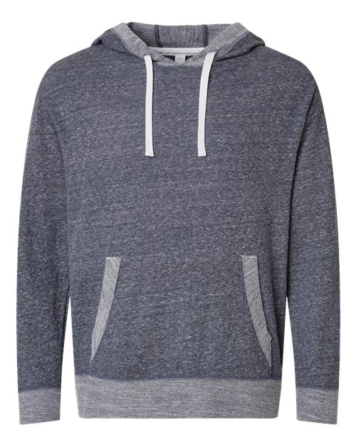 LAT Unisex Harborside Mélange French Terry Hoodie Sweatshirt 6779