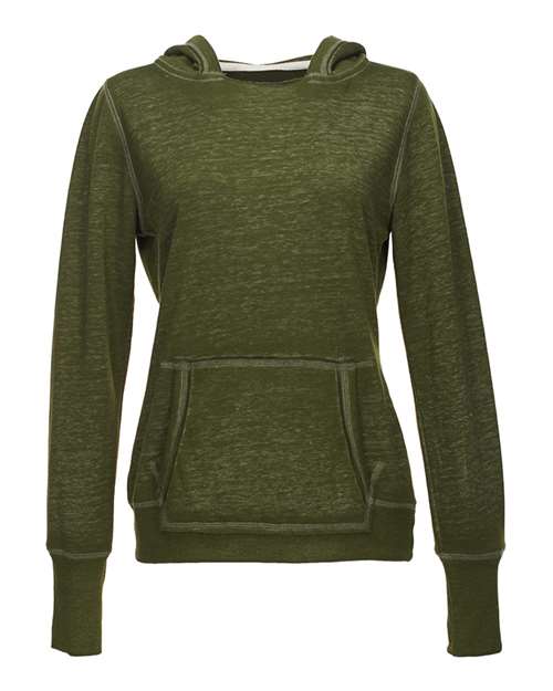 J. America Women's Zen Fleece Hooded Sweatshirt 8912