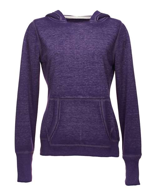 J. America Women's Zen Fleece Hooded Sweatshirt 8912