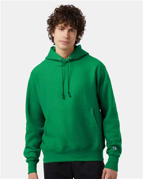 Champion Unisex Reverse Weave® Hooded Sweatshirt S101 - Kelly Green