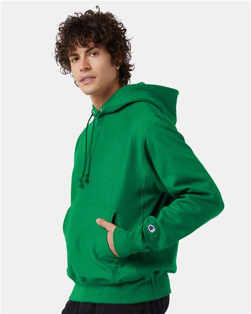Champion Unisex Reverse Weave® Hooded Sweatshirt S101 - Kelly Green
