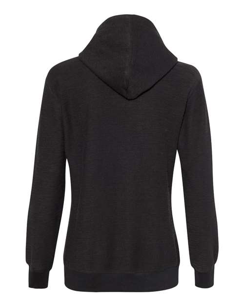 J. America Women’s French Terry Sport Lace Scuba Hooded Sweatshirt 8694