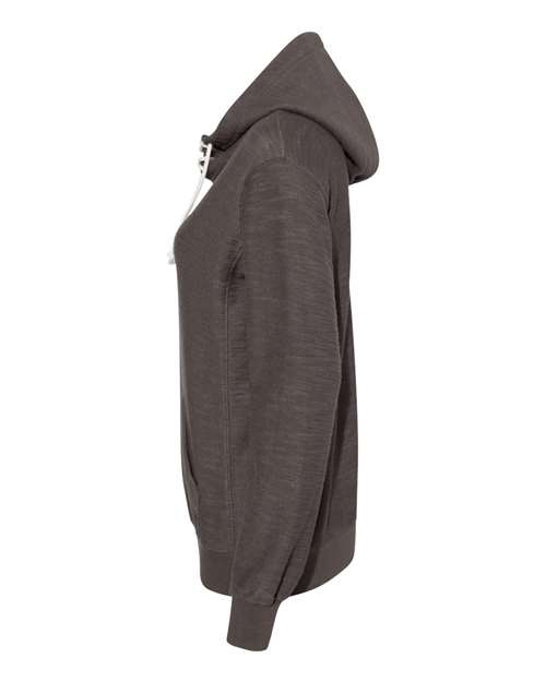 J. America Women’s French Terry Sport Lace Scuba Hooded Sweatshirt 8694