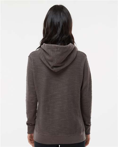 J. America Women’s French Terry Sport Lace Scuba Hooded Sweatshirt 8694