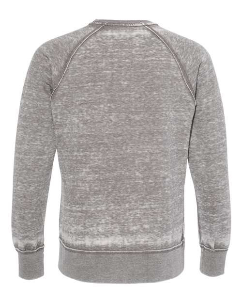 J. America Men's Vintage Zen Fleece Crewneck Sweatshirt 8920