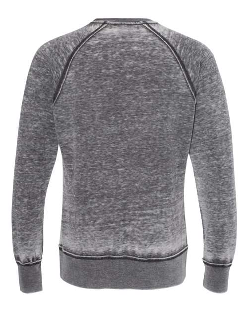 J. America Men's Vintage Zen Fleece Crewneck Sweatshirt 8920