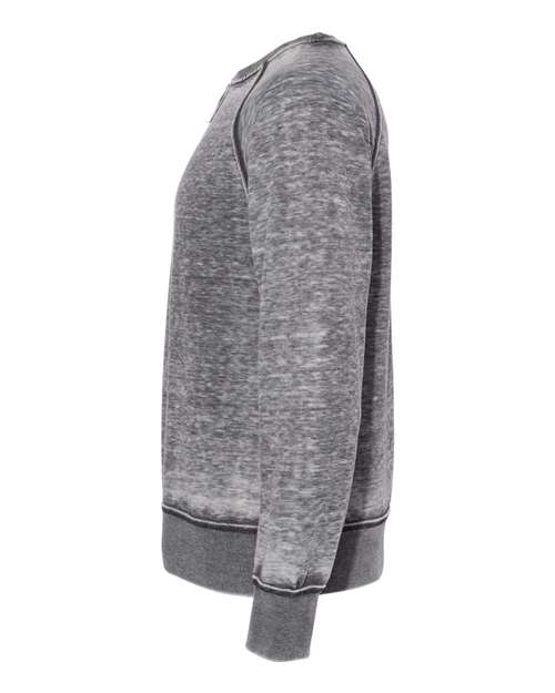 J. America Men's Vintage Zen Fleece Crewneck Sweatshirt 8920