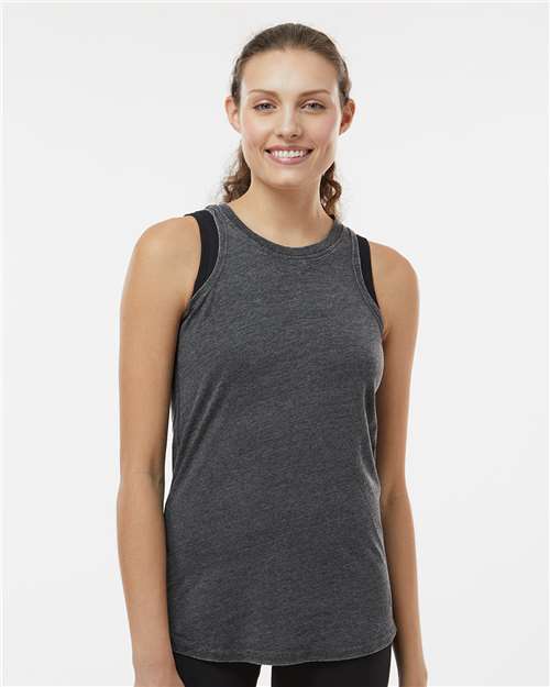 J. America Women’s Zen Jersey Tank Top 8117
