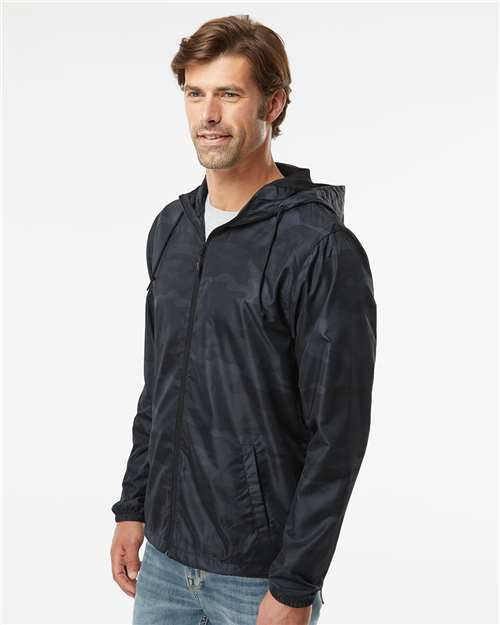 Independent Trading Co. Men's Lightweight Windbreaker Full-Zip Jacket EXP54LWZ