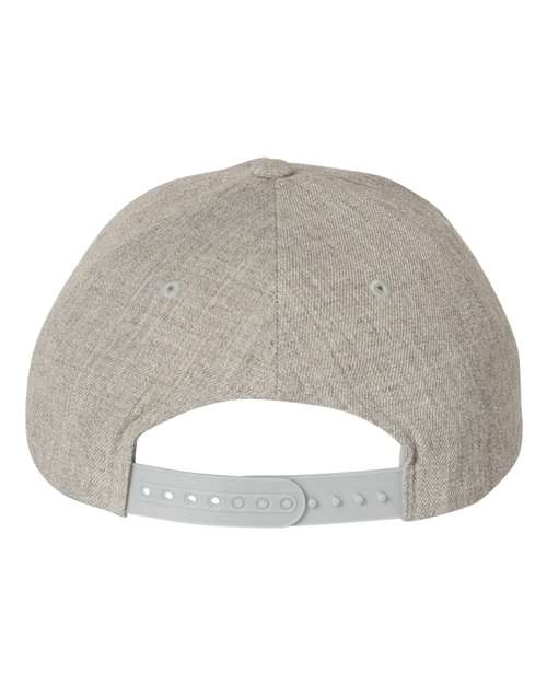 YP Classics Premium Five-Panel Curved Bill Snapback Cap 5789M