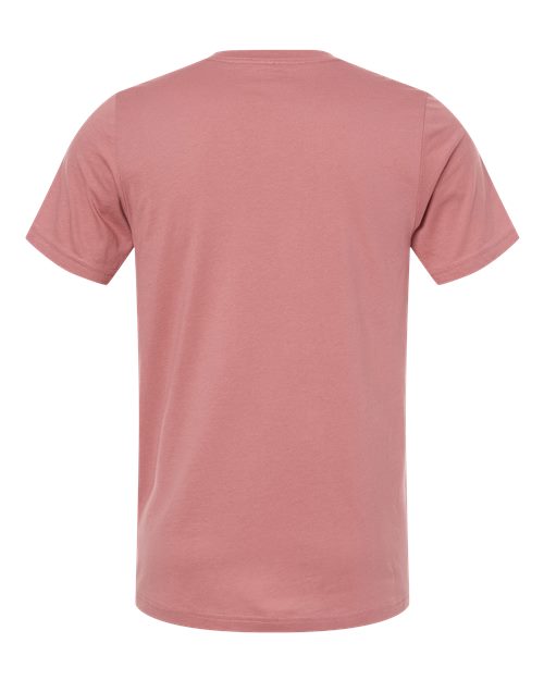 BELLA + CANVAS Unisex Jersey V-Neck Tee 3005 - Mauve