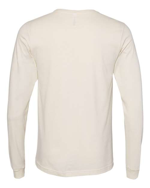 BELLA + CANVAS Unisex Jersey Long Sleeve Tee 3501 - Natural