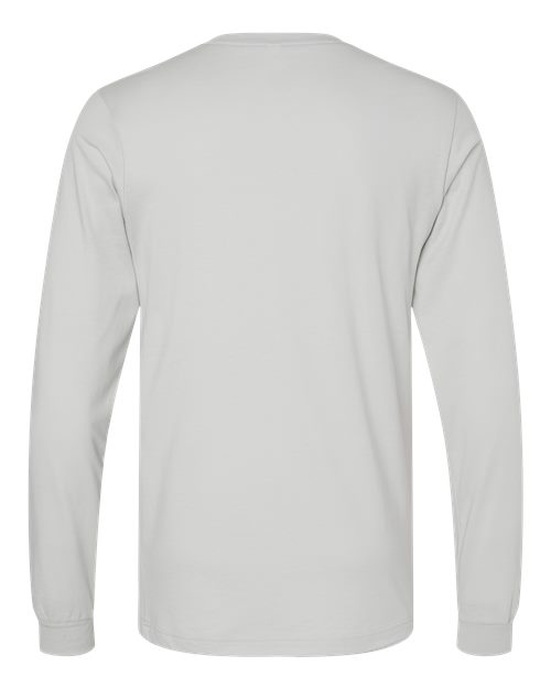 BELLA + CANVAS Unisex Jersey Long Sleeve Tee 3501 - Silver