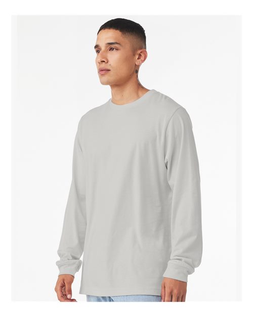 BELLA + CANVAS Unisex Jersey Long Sleeve Tee 3501 - Silver