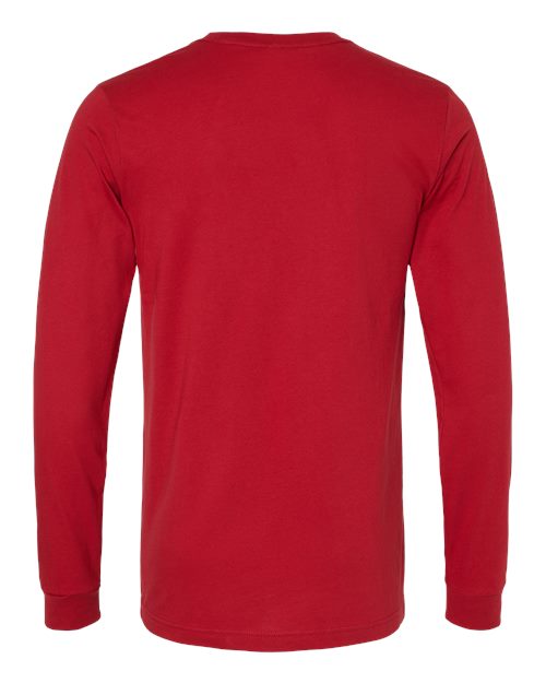 BELLA + CANVAS Unisex Jersey Long Sleeve Tee 3501 - Canvas Red