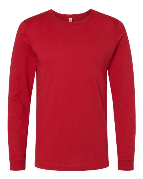 BELLA + CANVAS Unisex Jersey Long Sleeve Tee 3501 - Canvas Red