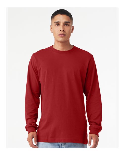 BELLA + CANVAS Unisex Jersey Long Sleeve Tee 3501 - Canvas Red