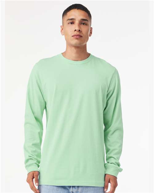 BELLA + CANVAS Unisex Jersey Long Sleeve Tee 3501 - Mint