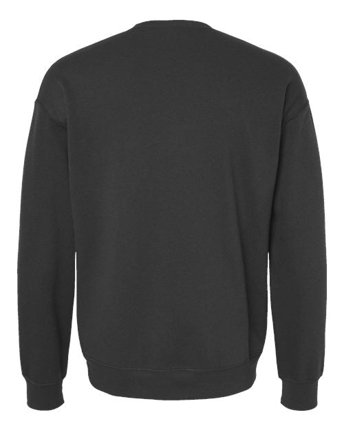 BELLA + CANVAS Unisex Sponge Fleece Drop Shoulder Crewneck Sweatshirt 3945 - Dark Grey