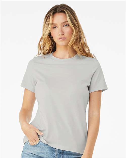 BELLA + CANVAS Women’s Relaxed Jersey Tee 6400 - Silver