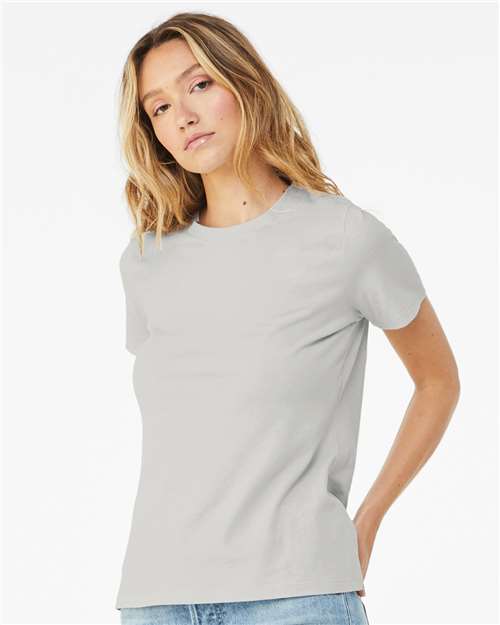 BELLA + CANVAS Women’s Relaxed Jersey Tee 6400 - Silver