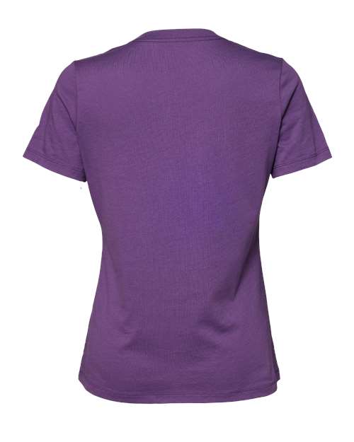 BELLA + CANVAS Women’s Relaxed Jersey Tee 6400 - Royal Purple