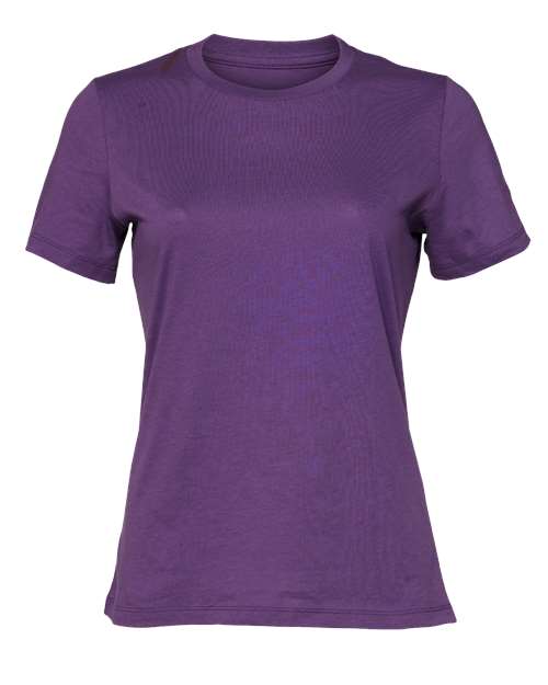 BELLA + CANVAS Women’s Relaxed Jersey Tee 6400 - Royal Purple