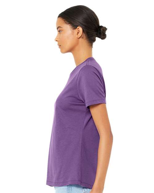 BELLA + CANVAS Women’s Relaxed Jersey Tee 6400 - Royal Purple
