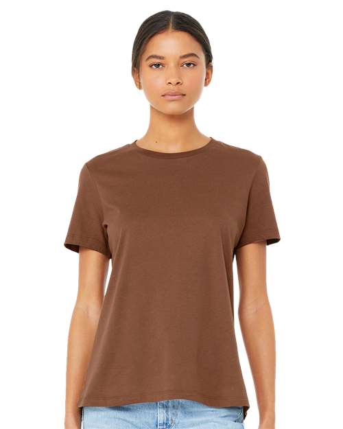 BELLA + CANVAS Women’s Relaxed Jersey Tee 6400 - Chestnut