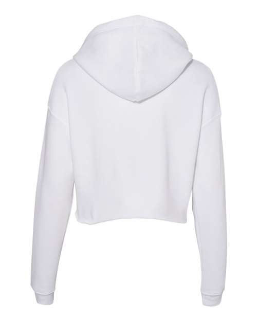 BELLA + CANVAS Women's Crop Fleece Hoodie Sweatshirt 7502