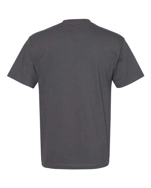 American Apparel Unisex Heavyweight Cotton Tee 1301 - Charcoal