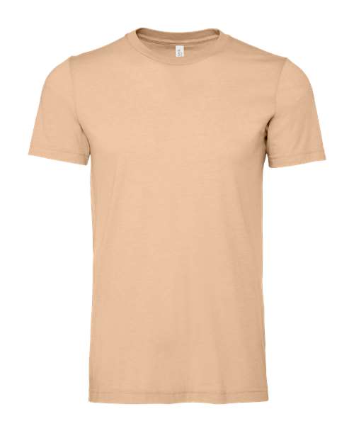 BELLA + CANVAS CVC Jersey Tee 3001CVC - Heather Sand Dune