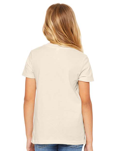 BELLA + CANVAS Youth Jersey Tee 3001Y - Natural