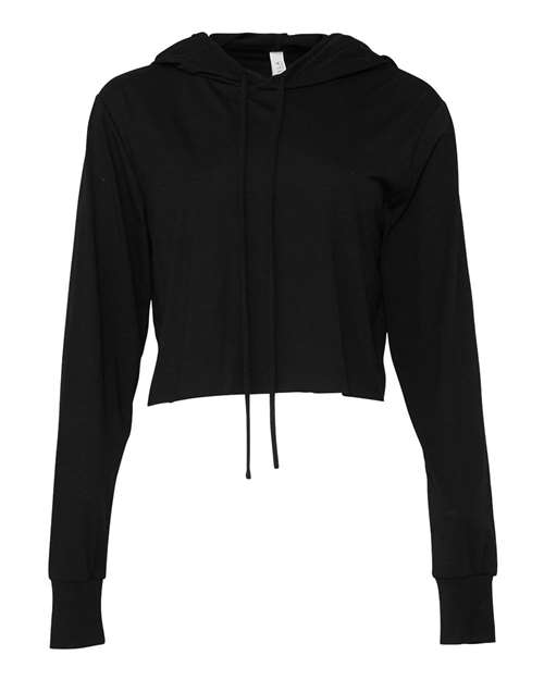 BELLA + CANVAS Women’s Triblend Crop Long Sleeve Hoodie 8512