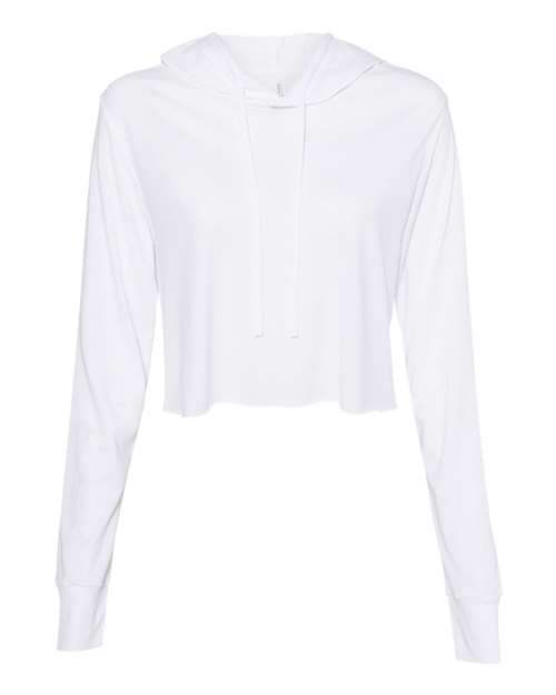 BELLA + CANVAS Women’s Triblend Crop Long Sleeve Hoodie 8512