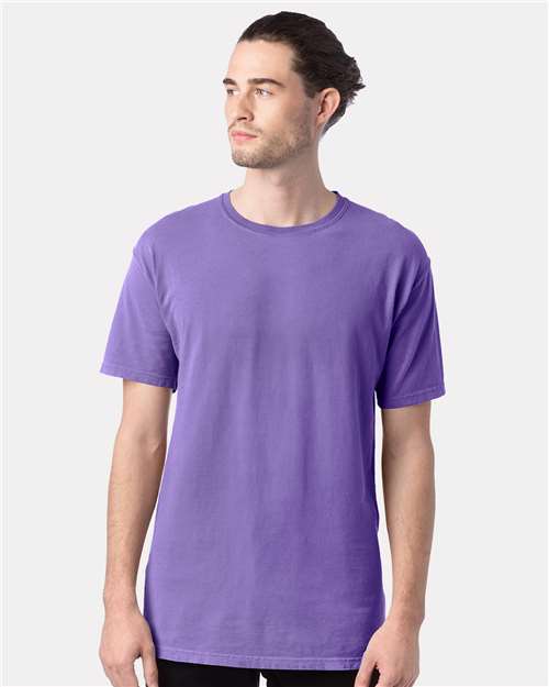 ComfortWash by Hanes Men's Garment-Dyed T-Shirt GDH100 - Lavender