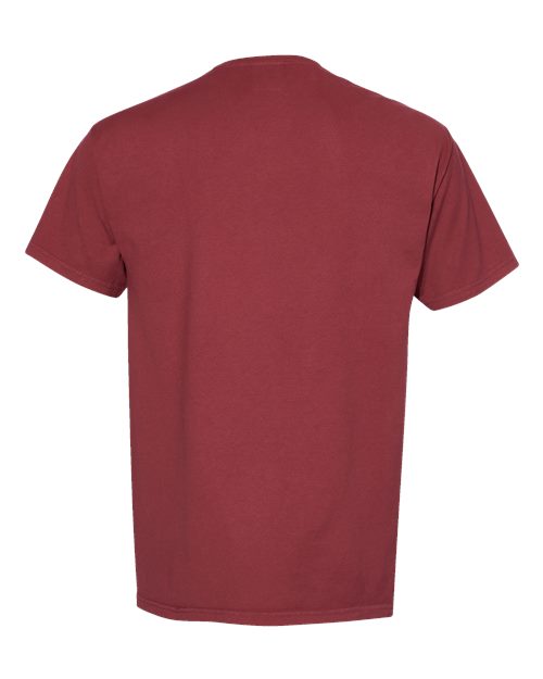 ComfortWash by Hanes Men's Garment-Dyed T-Shirt GDH100 - Cayenne