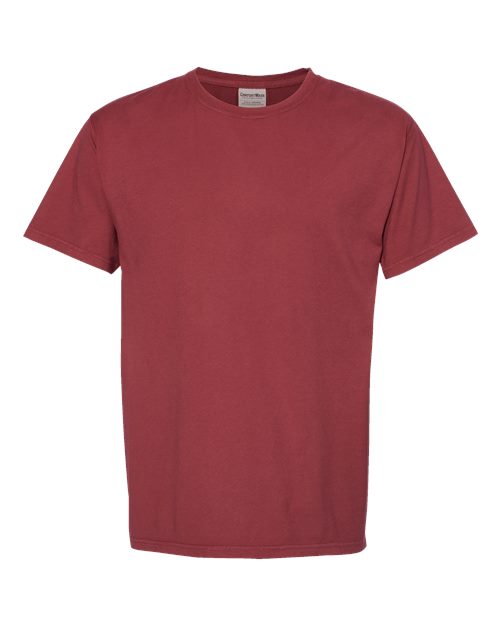 ComfortWash by Hanes Men's Garment-Dyed T-Shirt GDH100 - Cayenne