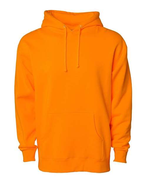 Independent Trading Co. Unisex Heavyweight Hooded Sweatshirt IND4000 - Safety Orange