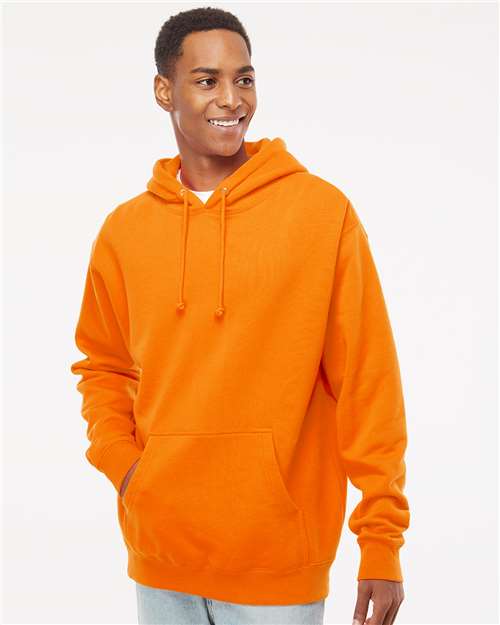 Independent Trading Co. Unisex Heavyweight Hooded Sweatshirt IND4000 - Safety Orange