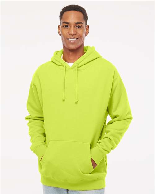 Independent Trading Co. Unisex Heavyweight Hooded Sweatshirt IND4000 - Safety Yellow
