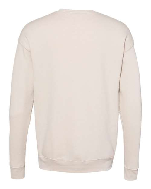 BELLA + CANVAS Unisex Sponge Fleece Drop Shoulder Crewneck Sweatshirt 3945 - Heather Dust