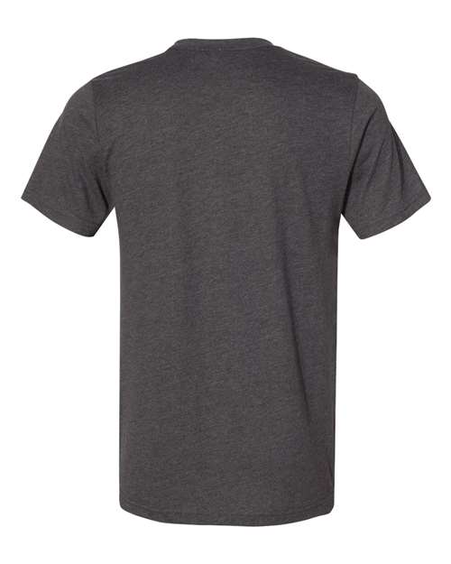 BELLA + CANVAS Unisex Sueded Tee 3301 - Dark Grey Heather