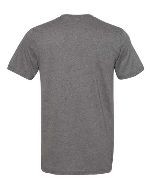 BELLA + CANVAS Unisex Sueded Tee 3301 - Deep Heather