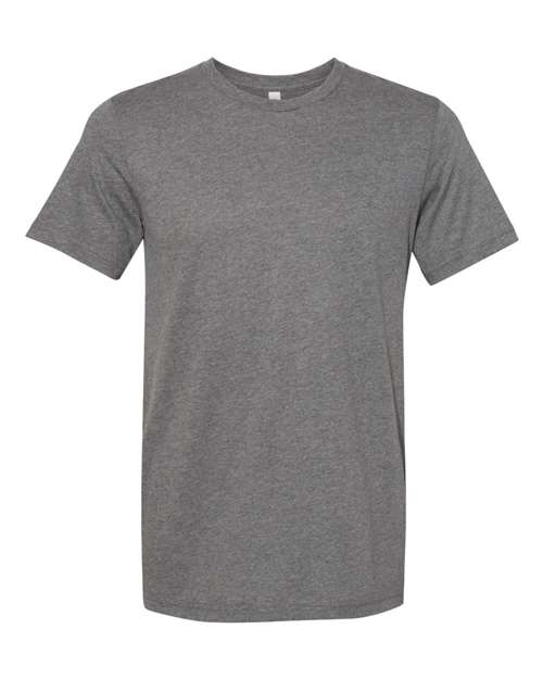 BELLA + CANVAS Unisex Sueded Tee 3301 - Deep Heather