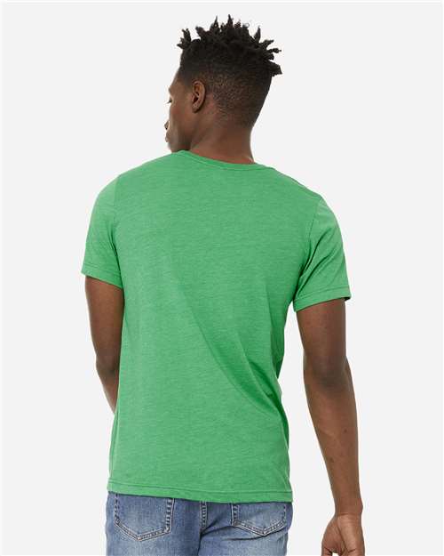 BELLA + CANVAS Unisex Sueded Tee 3301 - Heather Kelly