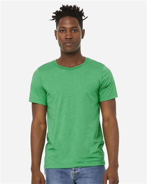 BELLA + CANVAS Unisex Sueded Tee 3301 - Heather Kelly