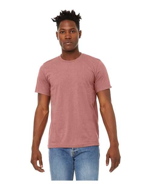 BELLA + CANVAS Unisex Sueded Tee 3301 - Heather Mauve