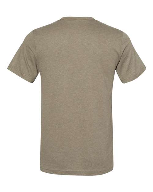 BELLA + CANVAS Unisex Sueded Tee 3301 - Heather Olive
