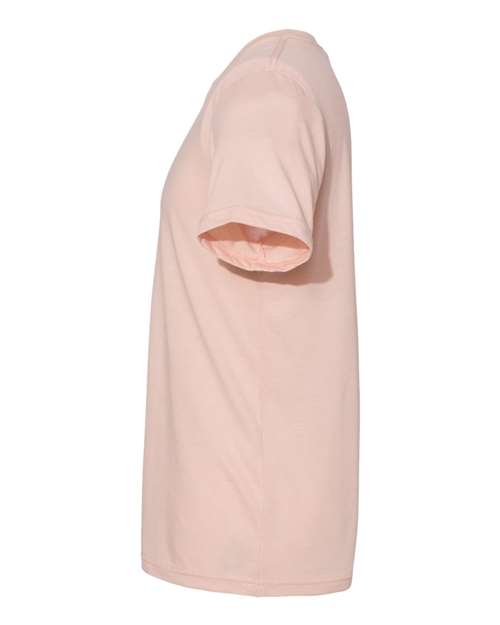 BELLA + CANVAS Unisex Sueded Tee 3301 - Heather Peach